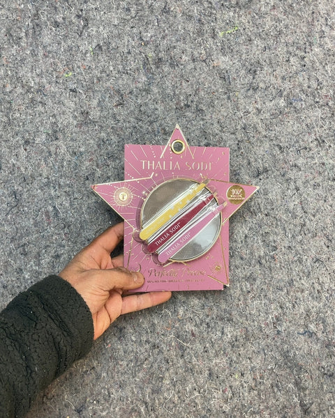 Thalia Sodi Mirror and Tweezers