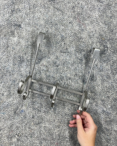 Over The Door Metal Hook Rack