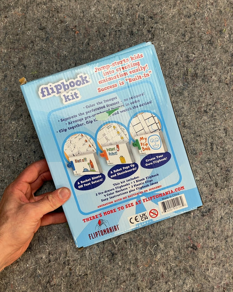 Flipbook Kit Makes 3 Flipbooks