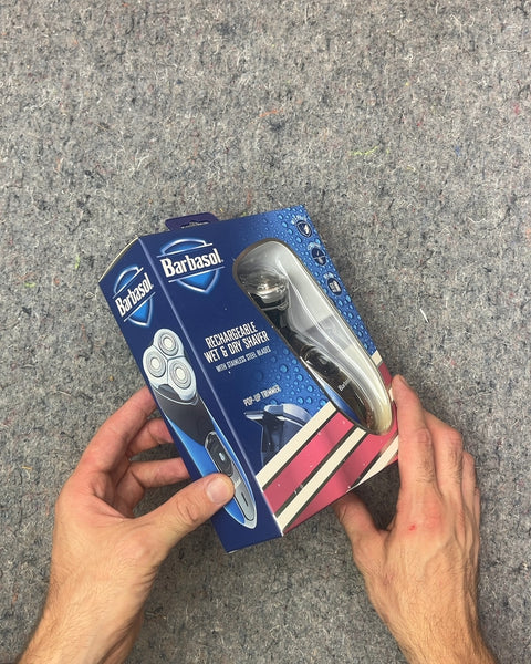 Brand New Barbasol Rechargeable Wet & Dry Shaver