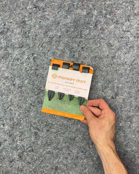 Monkey Mat Plastic Stakes
