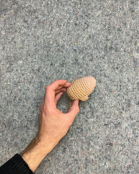 Crocheted Positive Potato To Put On Your Desk!