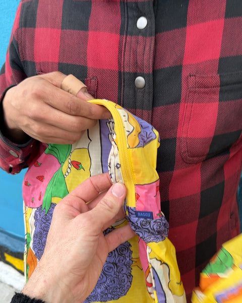 3 Baggu Zip Pouches
