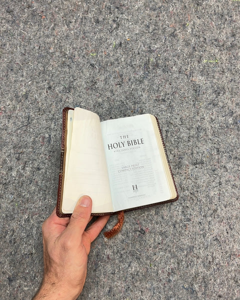 Fancy Holy Bible King James Version With Leather Cover