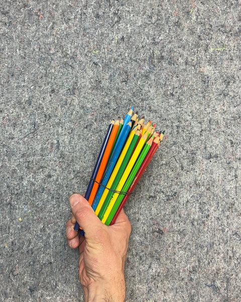 Bundle Of Colored Pencils