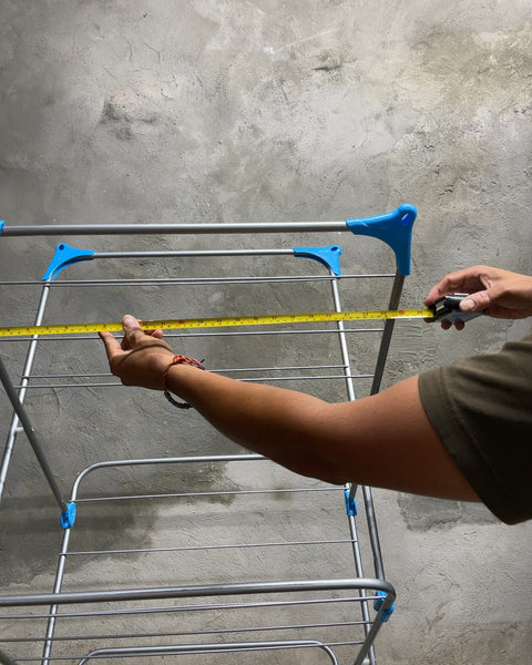 Minky Foldable 3-Tier Clothes Drying Rack