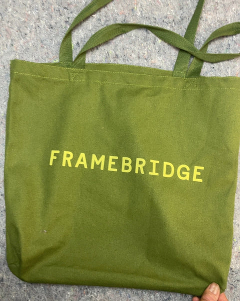 Framebridge Green Tote Bag