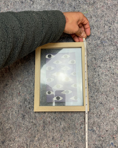 Framed Eye Print