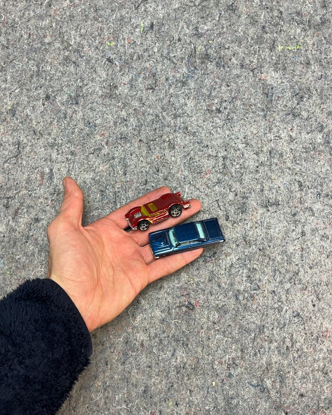 Two Hot Wheels Cars