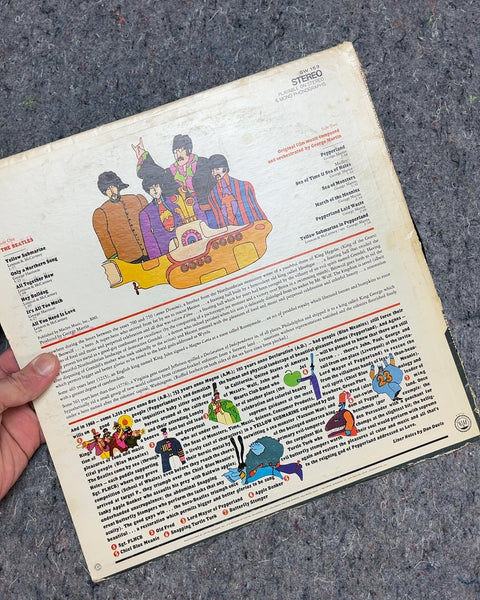 The Beatles Yellow Submarine Record