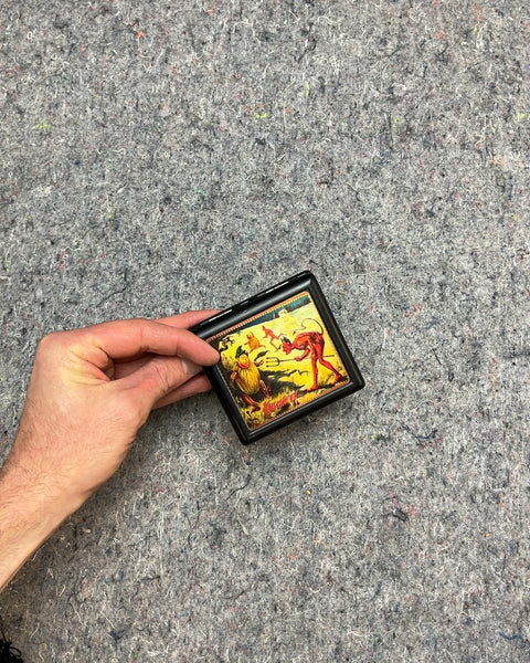 Cool Cigarette Case with Devil Artwork