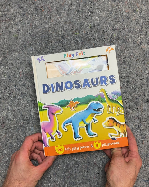 Play Felt Dinosaurs Book