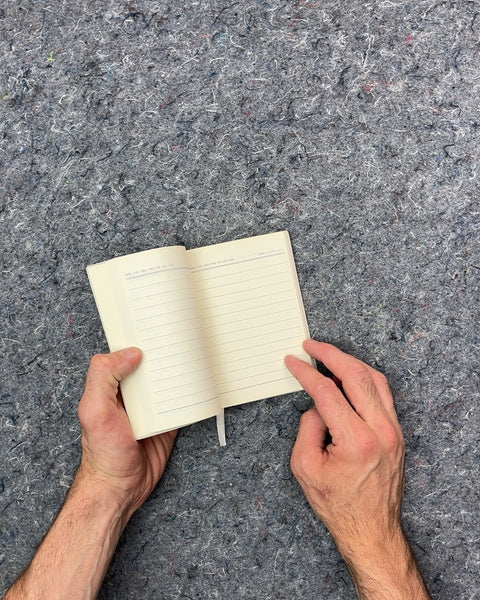 Small Cream Notes Notebook