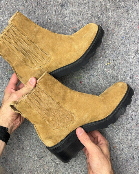 Madewell Suede Chelsea Boots, Size US 8.5W