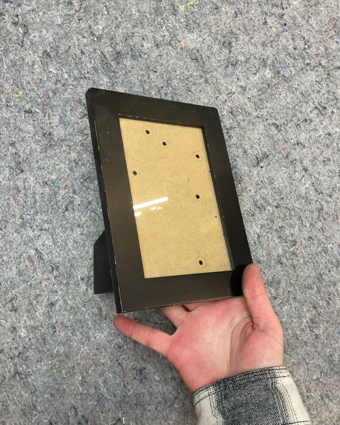 Black Picture Frame with Stand, 5.5x7.5"
