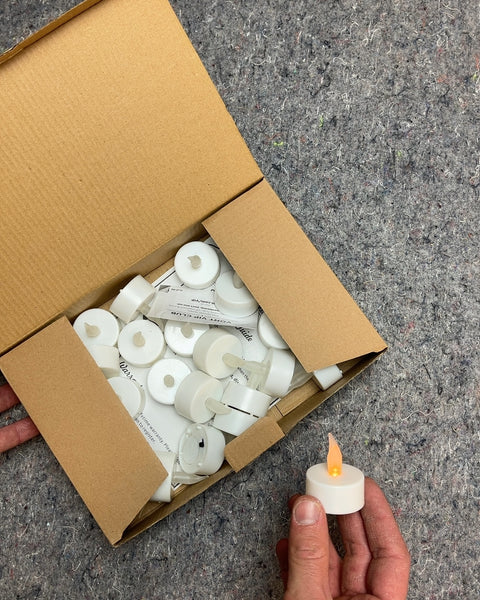 Bunch Of Flameless Tea Lights