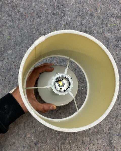 Small Table Lamp with Shade