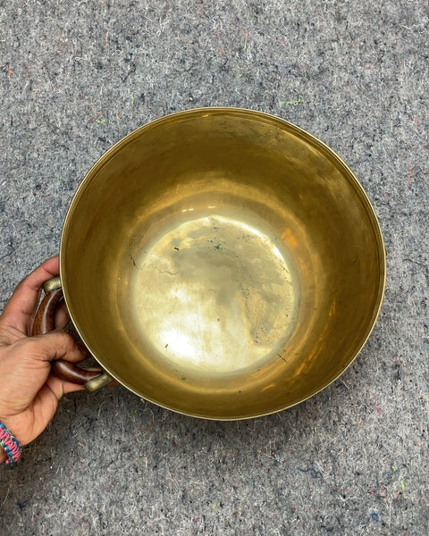 Beautiful Brass Punch Bowl