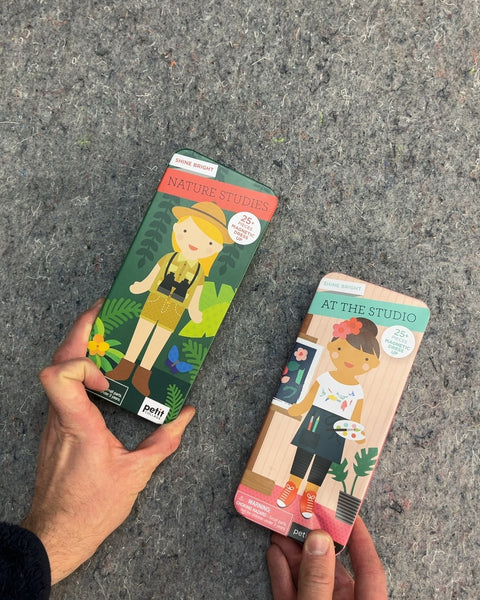 Two Petit Collage Magnetic Dress-Up Set